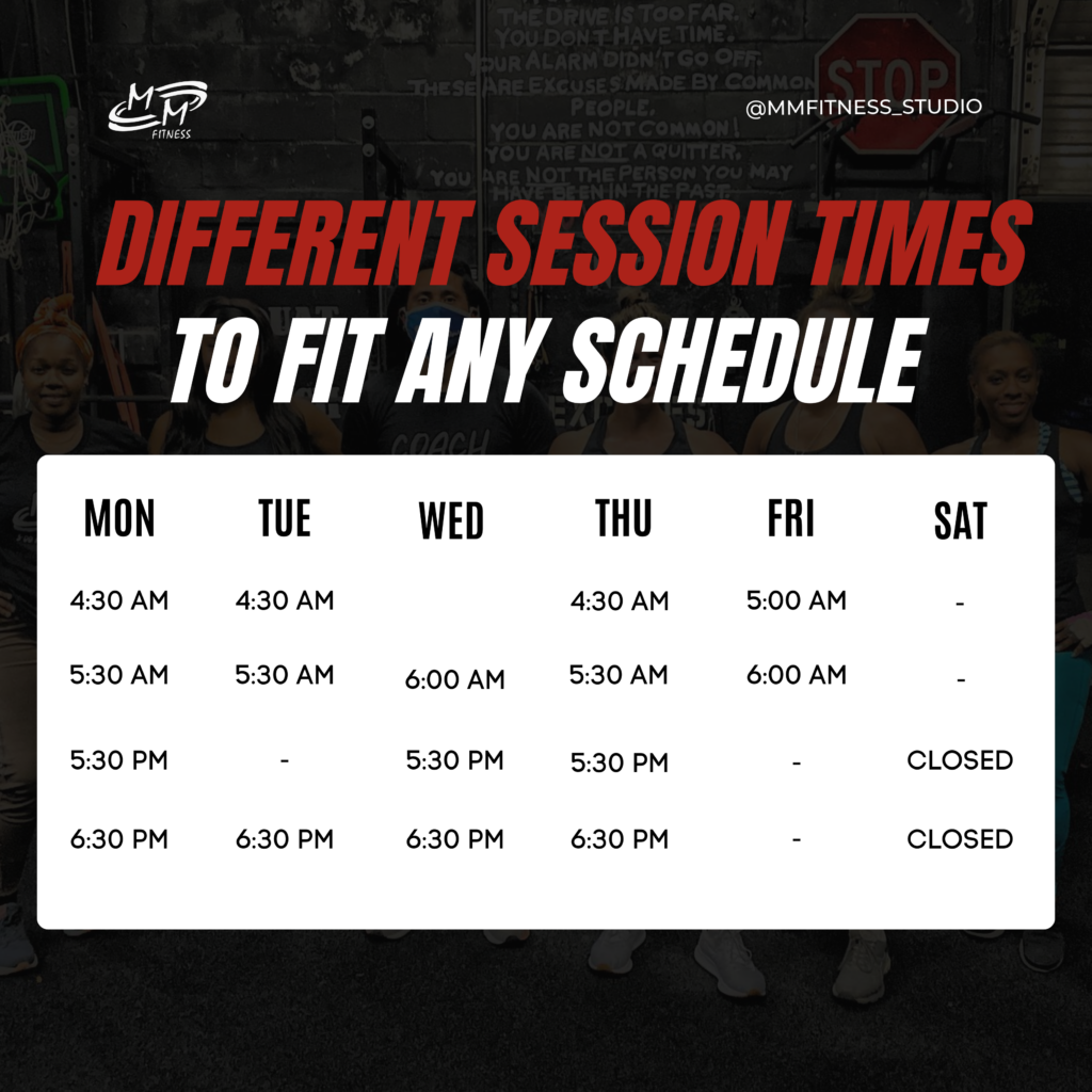 Session Schedule 2